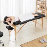 ACM Foldable Massage Table - Wooden - Image 2