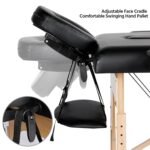 ACM Foldable Massage Table - Wooden - Image 3