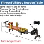spine streching automatic traction adjustment table