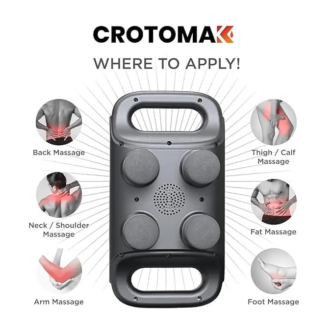 4D Massager Power 4 Way Massager Deep Tissue Percussion - Image 8