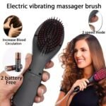 Hair Brush Comb Vibrating Massager - Image 2