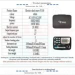 V100 Shock Wave Therapy Device, Extra-Corporal Shock Wave Device with Carry Bag / 11 Massage Head, Body Massager for Erectile Dysfunction Relaxing Body - Image 3