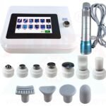 V100 Shock Wave Therapy Device, Extra-Corporal Shock Wave Device with Carry Bag / 11 Massage Head, Body Massager for Erectile Dysfunction Relaxing Body