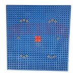 Acupressure Magnetic Power Foot Mat Deluxe 12inch x 12 inch (Walking Track, Flat Foot Mat)