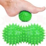 Acupressure Peanut Ball Hard, Foot Massager Ball, Peanut Ball, Foot Massager Ball for Trigger Point Therapy, Deep Point Massage, Heel Foot Arch Pain, Muscle Recovery