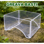 Acrylic Rectangular Greeva Basti Yantra, For Ayurveda Treatment- Small - Image 2