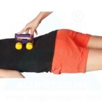 Spine Roller Back Roller Pain relief Power Roll Magnetic 4 Wheel Easy Handle - Image 3