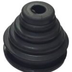 Dolphine Magic Hand Massager Rubber Parts 1 Pcs Black