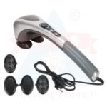 Acupressure double head heating massager with infrared