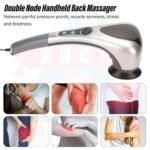 Acupressure double head heating massager with infrared - Image 2
