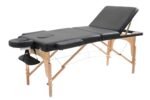 3 fold Ayurved, Spa & Panchkarma Massage Bed Wooden Width-70cm - Image 2
