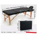3 fold Ayurved, Spa & Panchkarma Massage Bed Wooden Width-70cm