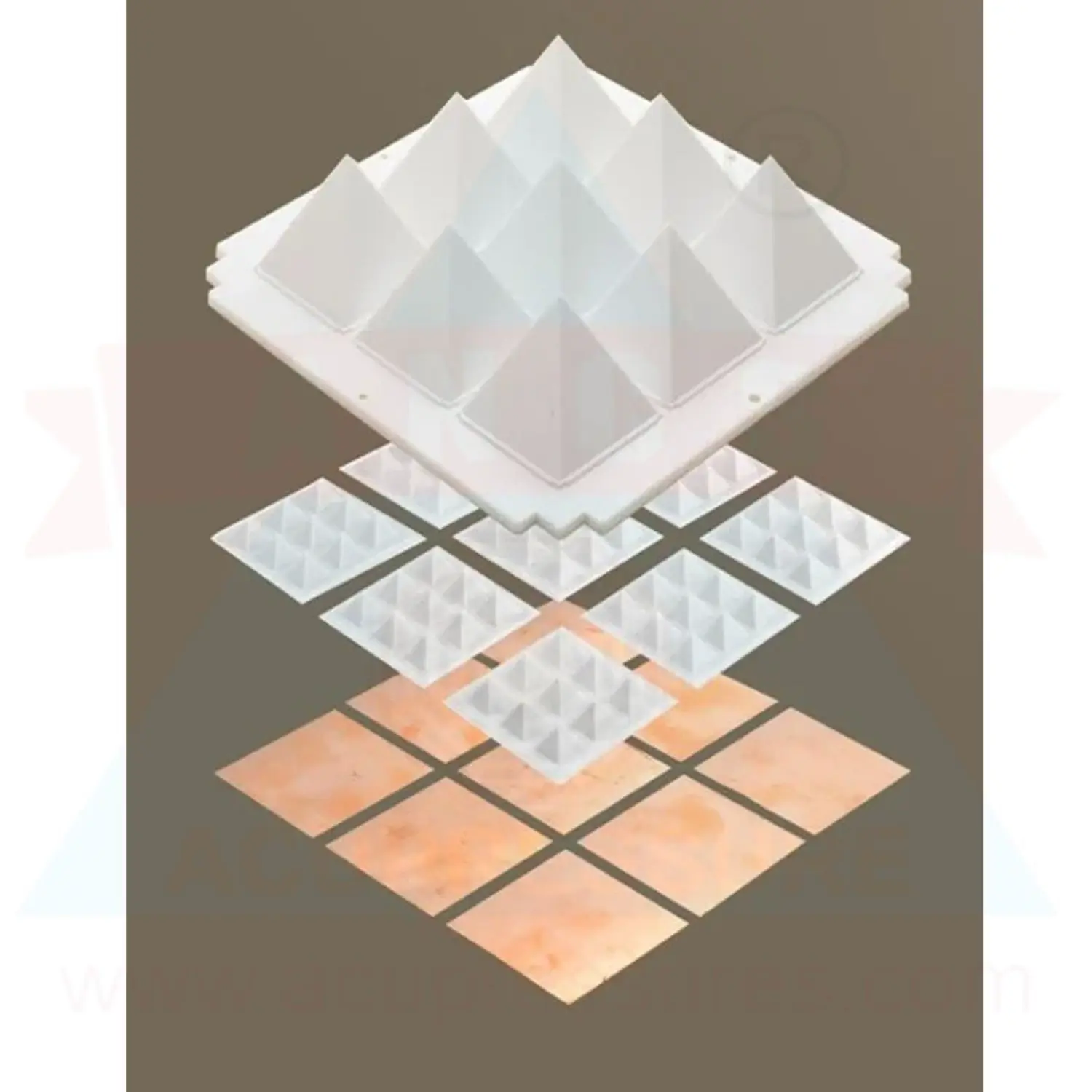 ancs-pyramid-max-9-inch-plate-copper-bottom.jpeg Pyramid Plate 9" Bottom - With Copper Chips - Image 1