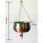 SHIRODHARA POT 2.0 LTR POT SS CHAIN,VALVE & BRASS NOZZLE - Image 6
