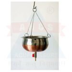 SHIRODHARA POT 2.0 LTR POT SS CHAIN,VALVE & BRASS NOZZLE