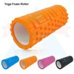 Yoga Foam Roller, Deep Tissue Massage Gym yoga Centre & Home Use Back Roller for Stretching - Image 3
