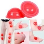 Silicone Vacuum Cupping Set, 12 Pieces, Half Ball Cupping Therapy Cans, Rubber Body Slimming Suction Cups Set Of 12 - Image 5