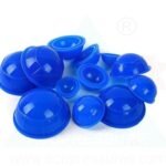 Silicone Vacuum Cupping Set, 12 Pieces, Half Ball Cupping Therapy Cans, Rubber Body Slimming Suction Cups Set Of 12