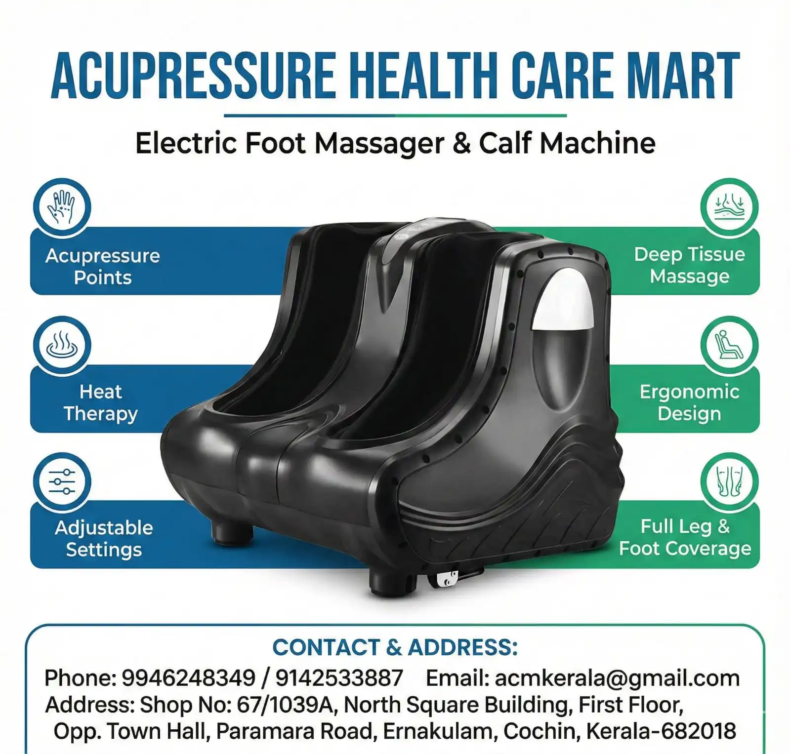 Leg Massager Foot Calf & Leg - Image 1