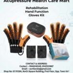 Acupressure Automatic Dabble Hand Robotic Fingers Exercise Hand Exerciser Gloves for Physiotherapy after Stroke, Paralysis & Hand Rehabilitation | Finger Flexion & Extension Therapy Device