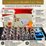 Hijama Cups Are Chinese Traditional Healthy Body Vacuum Acupuncture Cupping for Cellulite Cupping Massage Tools (SET OF 32) Cups - Image 2