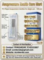 Tx- Pinpai Acupuncture Needles For Single Use - 100 Pcs - Image 2