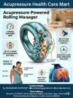 Acupressure Powered Rolling Massager Powerful